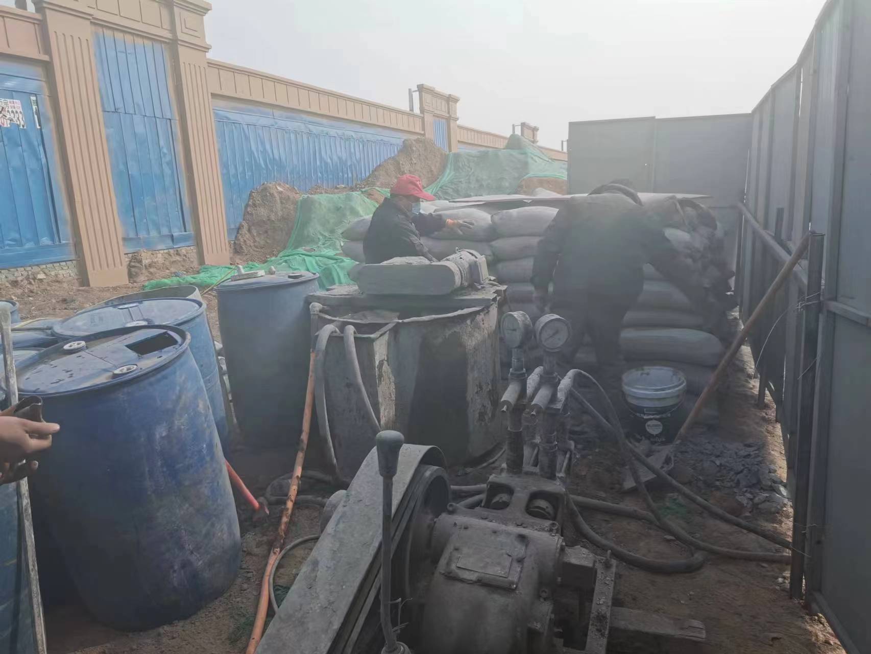 庆云房屋下沉注浆